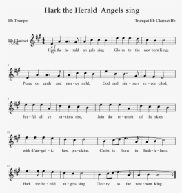 Hark The Herald Descant Sheet Music, HD Png Download, Free Download
