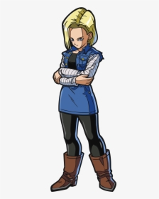 Figpin Pin Android 18 Dragon Ball fighterz - Android 18 Fighter Z, HD Png Download, Free Download
