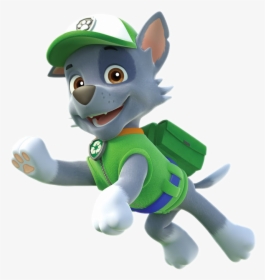 #rocky #pawpatrol - Paw Patrol Single Characters, HD Png Download, Free Download