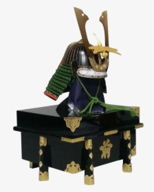 H002 Samurai Kabuto Helmet - Statue, HD Png Download, Free Download