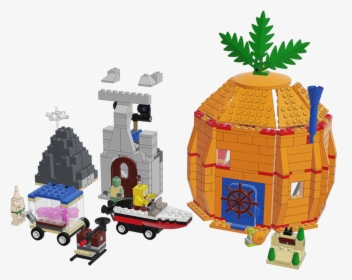 Lego Spongebob House, HD Png Download, Free Download