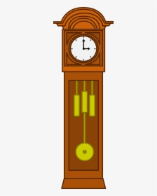 Floor Grandfather Clocks Thumbnail - Cartoon Grandfather Clock Clipart, HD Png Download, Free Download