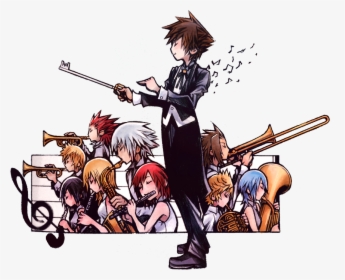 Tetsuya Nomura Kingdom Hearts Drawing, HD Png Download, Free Download