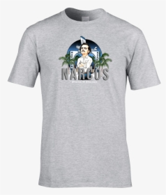 Narcos T-shirt Featuring The Character Who Plays Pablo - Am Disney Groot Shirt, HD Png Download, Free Download