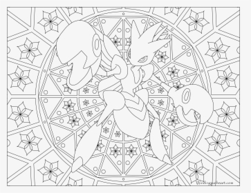 #212 Scizor Pokemon Coloring Page - Coloring Page Transparent Background, HD Png Download, Free Download