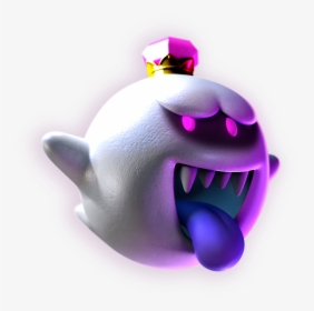 King Boo Coloring Pages - Luigi Mansion King Boo Transparent, HD Png Download, Free Download