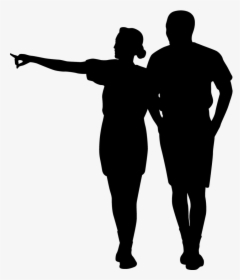 Silhouette Drawing Clip Art - Silhouettes Of People Png, Transparent Png, Free Download