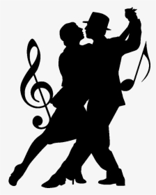Transparent Couple Clipart - Dancing Silhouette, HD Png Download, Free Download