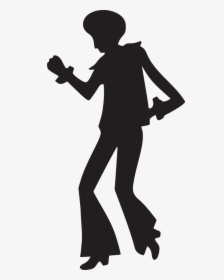 Transparent 1970s Clipart - Disco Dancer Silhouette Png, Png Download, Free Download