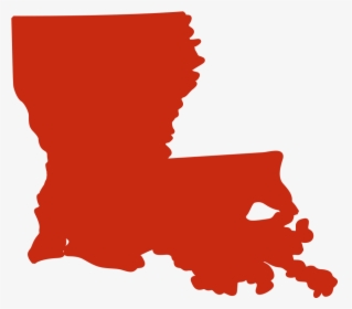 Louisiana State Map Clipart , Png Download - Louisiana State Map, Transparent Png, Free Download