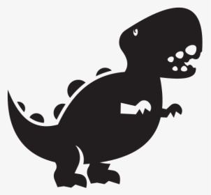 Dinosaur Caricature Clip Art - Immagine Svg, HD Png Download, Free Download