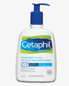 Gentle Skin Cleanser - Cetaphil Gentle Skin Cleanser Transparent, HD Png Download, Free Download