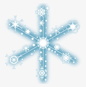 #neon #snow #snowflakes #christmas #snowflake #winter - Christmas Snowflakes Clip Art, HD Png Download, Free Download