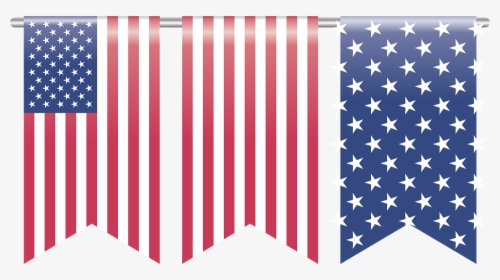 American Flag Banner - Happy Labor Day Images Free, HD Png Download, Free Download
