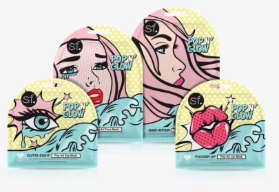 Popart Lip Mask, HD Png Download, Free Download