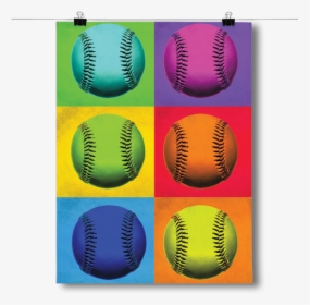Pop Art - Baseball - Baseball Pop Art, HD Png Download, Free Download