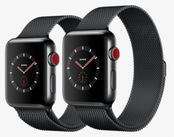 Product Image - 38mm Apple Watch 3 Black, HD Png Download, Free Download