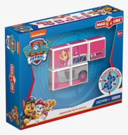 Geomag Magicube Pawpatrol Marshall Rubble And Zuma, HD Png Download, Free Download