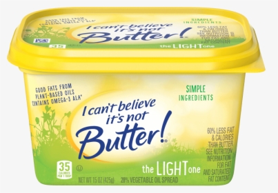 Cant Believe Its Not Butter Light One, HD Png Download, Free Download