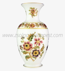 Flower Vase With 18k Gold - Vase, HD Png Download, Free Download