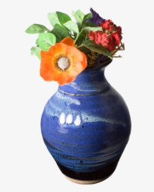 Transparent Beautiful Flower Vase With Flowers Png - Vase, Png Download, Free Download