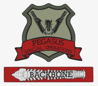 Pegasus Red Team Backbone - Label, HD Png Download, Free Download