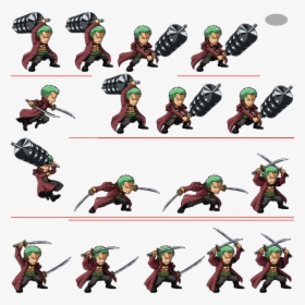 Optc Zoro Spriters, HD Png Download, Free Download
