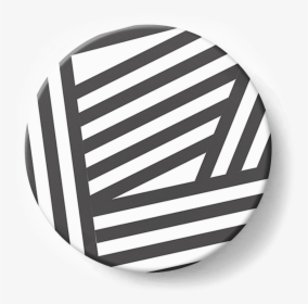 Dailyobjects Black Stripes Designer Pop Holder Buy - Monochrome, HD Png Download, Free Download