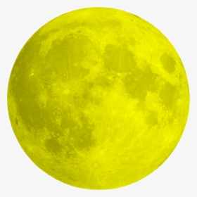 Yellow Moon Png, Transparent Png, Free Download