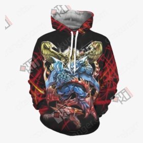 Yu Gi Oh Yami Yugi And Egyptian God Cards 3d Hoodie - Egyptian God Cards Art, HD Png Download, Free Download