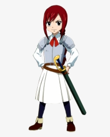 Fairy Tail Young Erza, HD Png Download, Free Download