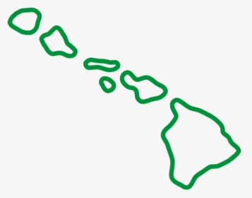 Hawaii Map Shape, HD Png Download, Free Download