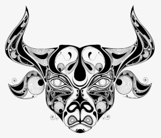 Zodiac Tattoo Png Free Download All New Zodiac Tattoo - Taurus Bone, Transparent Png, Free Download