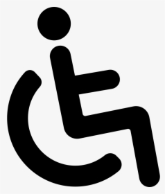 Disabled Handicap Symbol Png - Wheelchair Access Icon, Transparent Png, Free Download