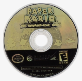 Paper Mario The Thousand Year Door Disc Gamecube, HD Png Download, Free Download