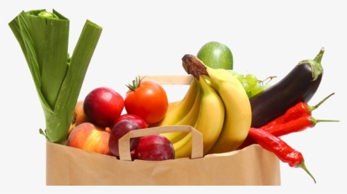 Grocery-bag - Sac De Fruits Et Légumes, HD Png Download, Free Download