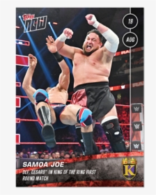 King Of The Ring First Round Match - Samoa Joe Vs Cesaro, HD Png Download, Free Download