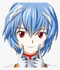 Lien Direct, 2018/13/4/1522351511 Cle Ayanami Zero - Rei Evangelion Smile, HD Png Download, Free Download