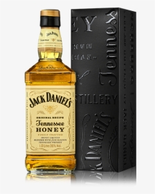 Jack Daniels Bottle Png - Jack Daniel's Tennessee Honey 1l, Transparent Png, Free Download