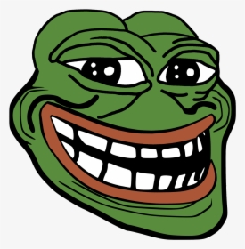 You Troll A Libtard Epic Style Clipart , Png Download - Pepe The Frog Troll Face, Transparent Png, Free Download