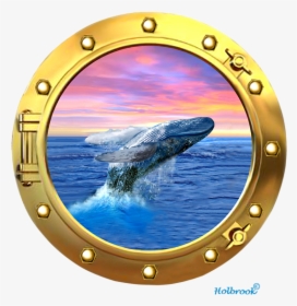 Humpback Whale Breaching At Sunset, HD Png Download, Free Download