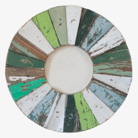 Porthole Reclaimed Wood Frame - Circle, HD Png Download, Free Download
