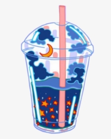 #freetoedit #fountain Drink #moon Stars - Sundae, HD Png Download, Free Download