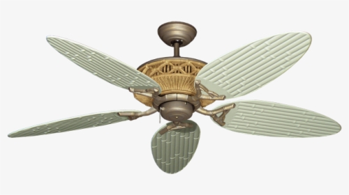 Picture Of Tiki Antique Bronze With - Ceiling Fan, HD Png Download, Free Download