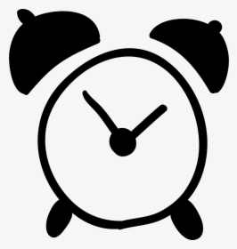 Alarm Clock Hand Drawn Tool - Clock Hand Drawn Icon, HD Png Download, Free Download