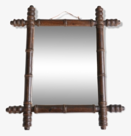 Mirror Frame In Faux Bamboo From The 20"s - Antique, HD Png Download, Free Download