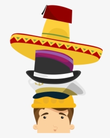 Multiple Hats Clip Art, HD Png Download, Free Download