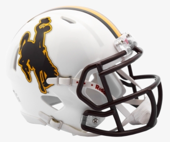 Wyoming Cowboys Riddell Mini Speed Helmet - Wyoming Cowboys Football Helmet, HD Png Download, Free Download