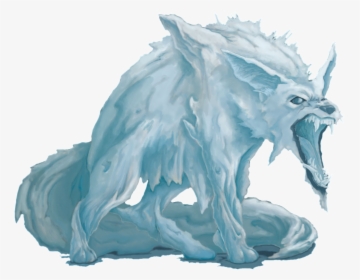 Winter Wolf Dungeons And Dragons , Png Download - Winter Wolf Dungeons And Dragons, Transparent Png, Free Download