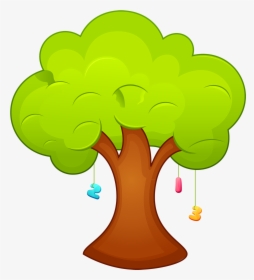 Cartoon Clip Art - Transparent Tree Cartoon Png, Png Download, Free Download